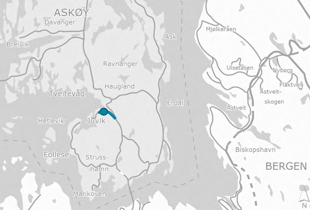 Vedlegg 1 - Prosjektark Prosjektark vedtekne prosjekt 7 - PROSJEKT: FV. 218 HORSØYVEGEN, ASKØY Tiltakshavar: Statens vegvesen Føremål: Gje betre framkomst til industriområdet på Horsøy.