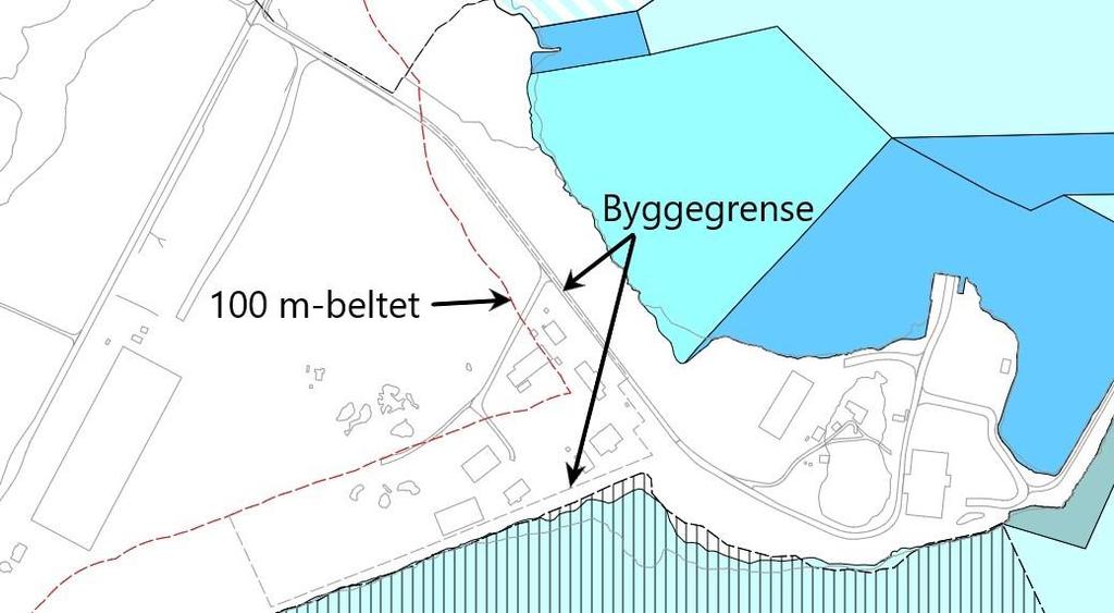 Følgende bestemmelser i kommuneplanen foreligger for bruk av området: 10.2 Industriområder: «Områdene skal utbygges med næringsbebyggelse med tilhørende anlegg.