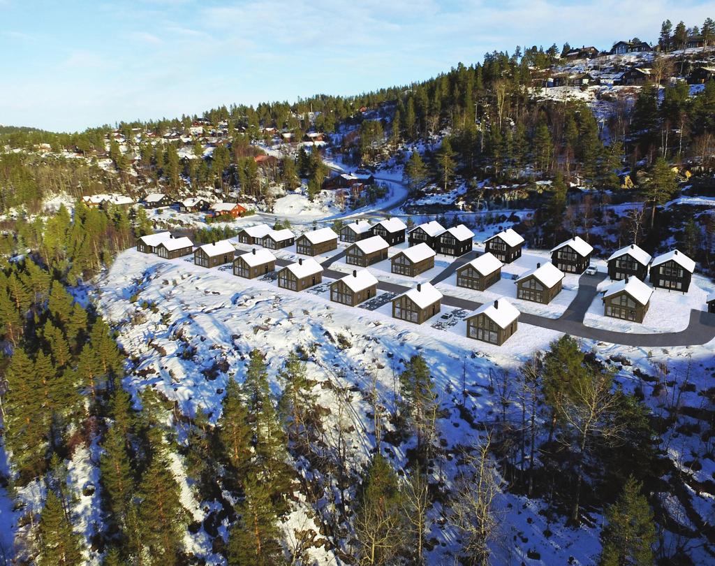 FASILITETER Alpinanlegg Bilvei frem P-plass Offentlig vann/ kloakk Peis/Ildsted Fiskemulighet Innlagt strøm Innlagt vann Turterreng BELIGGEHET Flott beliggenhet på nyregulert tomteområde ved