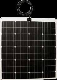 vindmotstand Solcellepanel Arpina 125 watt Ladestrøm: 6,07 ampere Mål: 147,5 x 54,1 x 6 cm