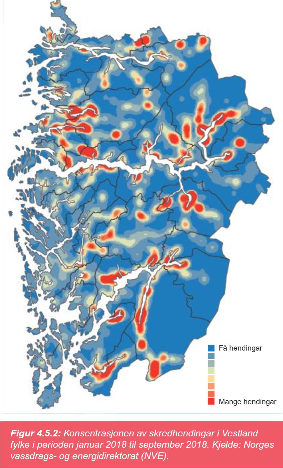 SÆRLEG FOKUS PÅ SAMFUNNSTRYGGLEIK Indre Vestland har ein særs krevjande topografi, mange skred, flaumar, etc?