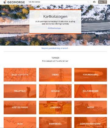 Geonorge - det nasjonale nettstedet for geodata Geonorge er det nasjonale nettstedet for kartdata og annen stedfestet informasjon i Norge.