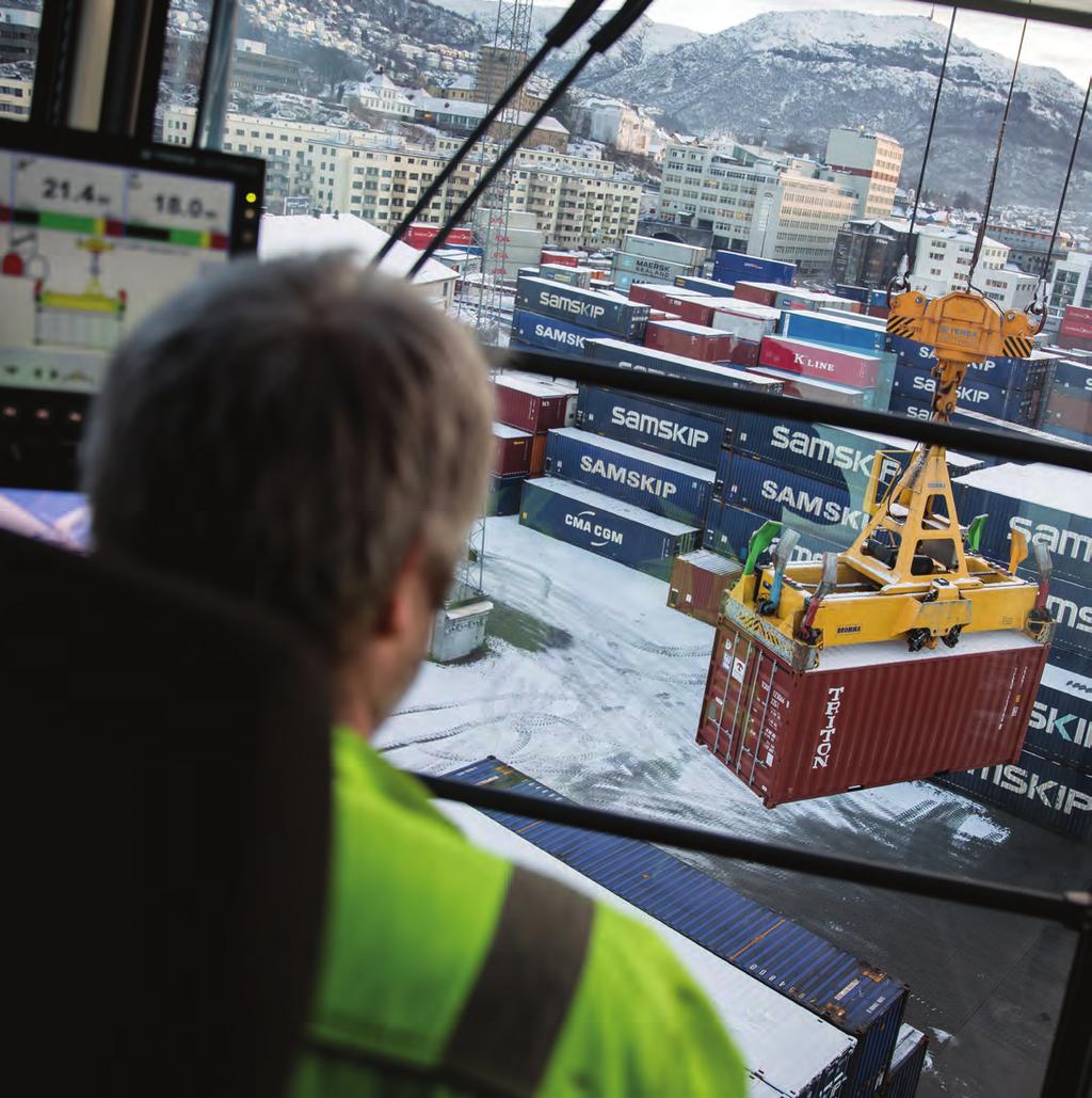 BOH. Havnedriften har store ringvirkninger for Bergen og omegnskommunene.
