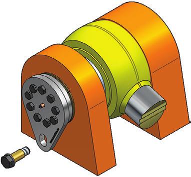 1.4/ When positioning details are used, be aware to align the screw and the threaded hole in the support.