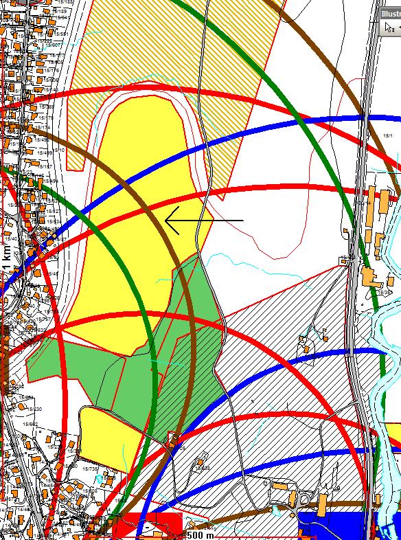 Siling 2014 24. b Dagens formål: Foreslått formål: Arealstørrelse: Forslagsstiller: LNF Boligformål Ca. 143,5 daa(sørlig område). Ca. 168 daa(nordlig område).
