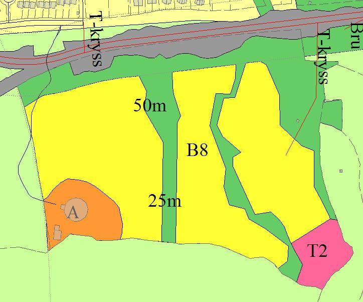 Vegtegninger 9. ROS-analyse 10. Støyanalyse 11. Geoteknisk undersøkelse SAMMENDRAG Detaljreguleringsplanen for B8 Langelandskollen Jessheim sørøst fremmes for sluttbehandling.