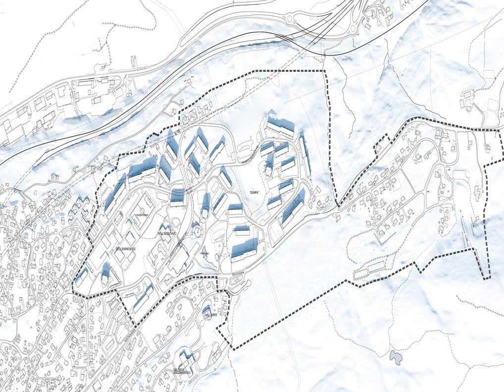 Fjell drabantby Drammen Ca. 69 000 bosatte Ca. 30 % med innvandrerbakgrunn Fjell drabantbyområde Ca. 4000 bosatte Ca.