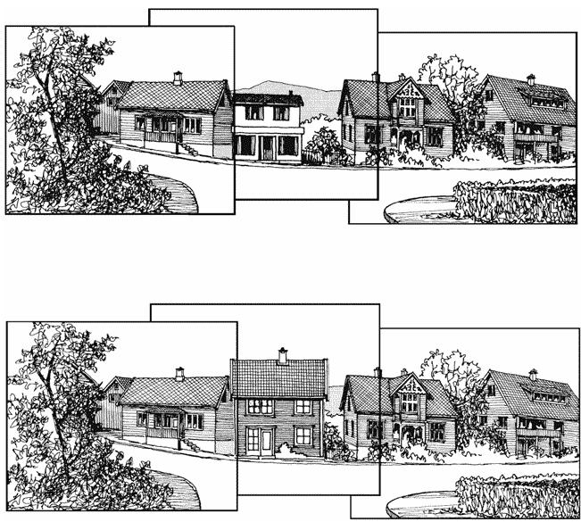 Estetikk visuelle kvaliteter Pbl 29-2 Visuelle kvaliteter; Ethvert tiltak etter kapittel 20 skal prosjekteres og utføres slik at det etter kommunens skjønn innehar gode visuelle kvaliteter både i seg