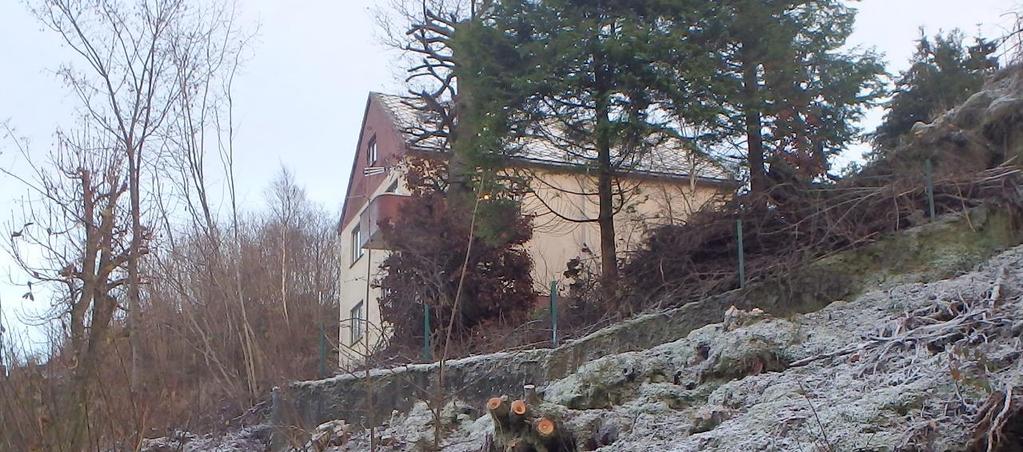 6 Enkeltobjekt og anlegg Spor av hageanlegg på 37/364. Eier opplyser at huset som sto på tomten ble brent ned av Bergen brannvesen. Bolighus med to leiligheter på 36/85 ferdigstilt ca. 1953.