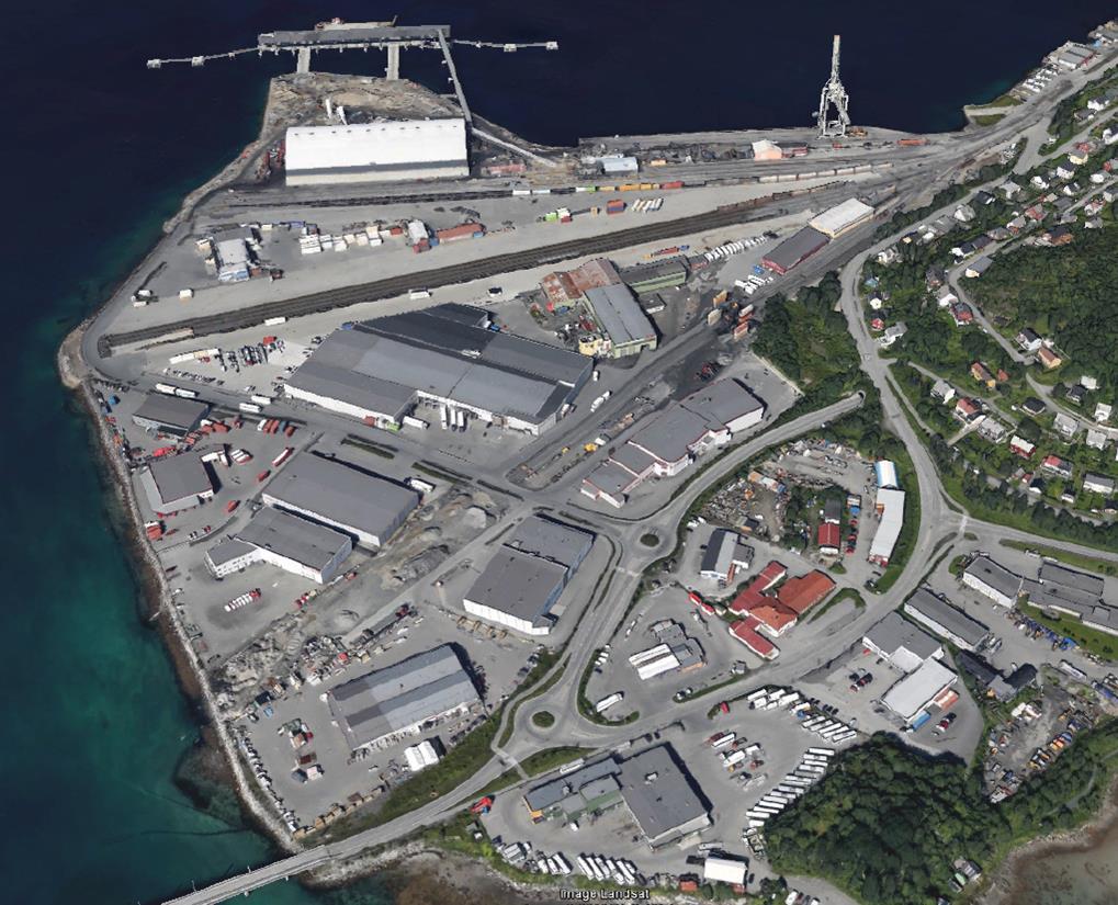 5 Narvikterminalen Kapasiteten skal økes med ca.