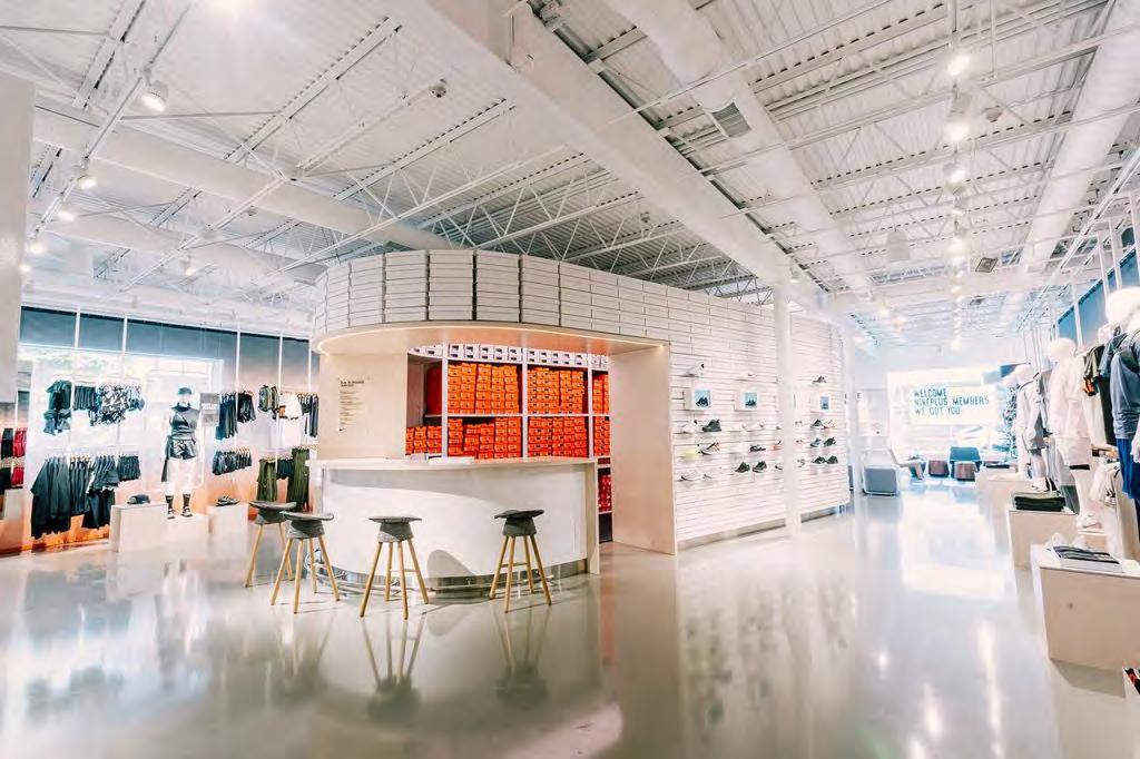 Nike Live - small-format, data-driven store «As we are becoming a real experiental digital commerce leader, we re going to become a physical commerce leader,» O