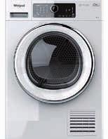 Tørketromler merket med Woolmark Blue-sertifisering behandler ullplagg på aller skånsomste måte. BADEROM Alt i ett: Kombinert vask og tørk i en og samme maskin.