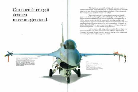 Flymuseum på Kjeller: «pprettelsen av et Forsvarets Flymuseum vil bli markert den 21.
