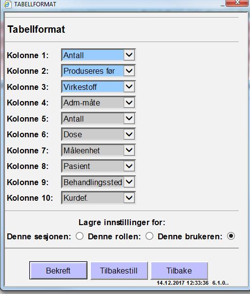 Samme utleveringsenhet og væske (eksempelvis 1000 ml NaCl 9 mg/ml) Det er viktig at menyen er innstilt slik at man kan se fanen adm.måte (kortform).