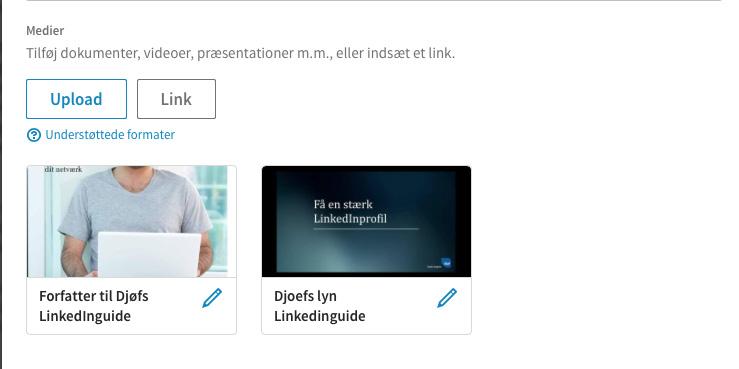 Guide til LinkedIn 2. Få en skarp profil // 15 2.