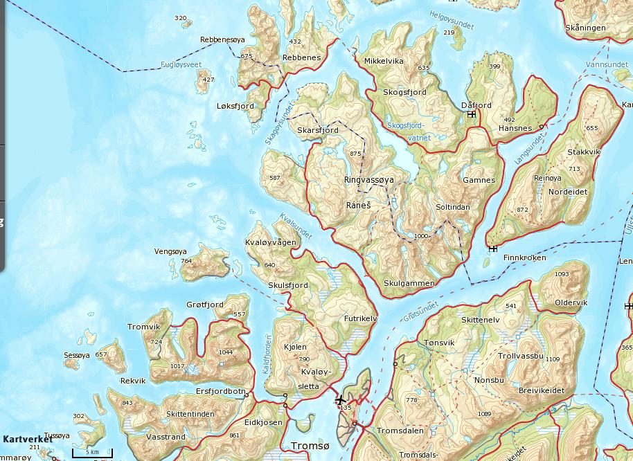 3 INNLEDNING Det foreligger planer om å etablere et settefiskanlegg på i det gamle fiskebruket Dåva i Dåfjord, Karlsøy kommune.