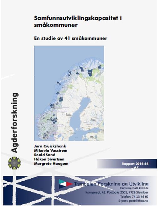 Hva sliter de minste kommunene mest med?