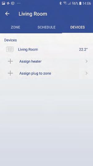 Zones Add and manage your different zones. The App can manage several homes/locations, like House, Cabin, or Appartment. In a Home you can add several zones like Living room, Kitchen and/or Bedroom.