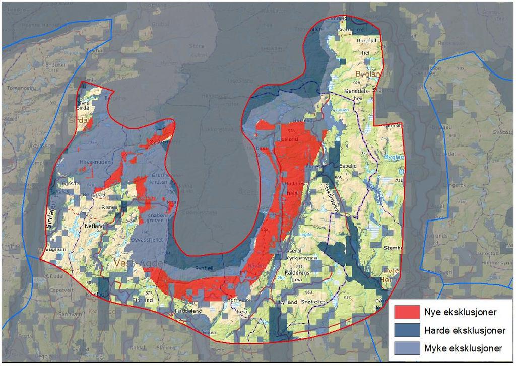 Lokale og regionale innspill Det har kommet innspill fra Bygland, Kvinesdal og Evje og Hornnes kommuner, FNF Agder, Naturvernforbundet i Agder og Vest-Agder fylkeskommune.