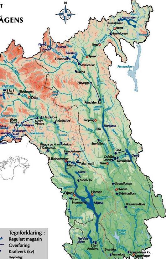 Gudbrandsdalslågen (2027) Vålå/Vinkelfallet 7,1 MW/ 25 GWh Konsesjonsfritt Miljømål: Styrket fiskebestand (Storørret) Tiltak: minstevannføring, biotoptiltak (gjennomført) Krav om innkalling ( 66)