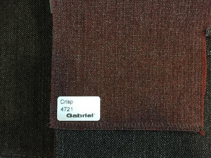 Stoffprøve av valgt tekstil i ull, farge