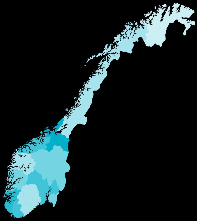 SkatteFUNN Andel transport: 286 prosjekter Økning fra 2016: 9 % Budsjetterte prosjektkostnader: 1,1