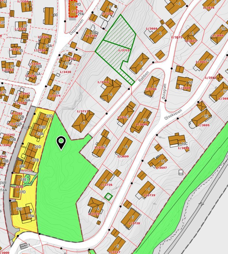 bebyggelsesplan: Planområdet er uregulert.