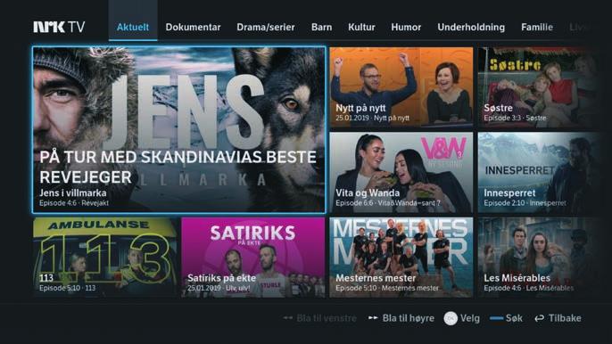 Filmleie NRK TV Ved å trykke på fjernkontrollen og velge ikonet Filmleie fra innholdsmenyen, får du tilgang til kinosuksesser for både barn og voksne som du kan leie med fjernkontrollen.