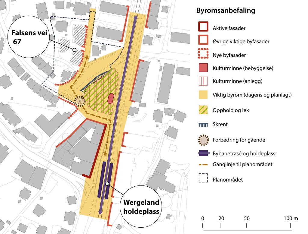 Utbyggingen er første trinn i en transformasjon til et gatebilde samt en forbedring av