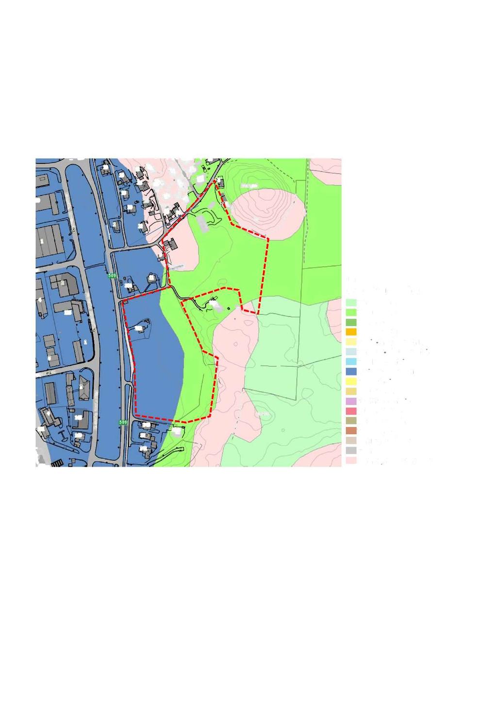 1 1 1061 r1 17. juni 2014 Side 6 opp til ca kote +13. Målt høyde i borpunktene varier er fra ca kote +3,8 i totalsondering T1 til kote +10,7 i totalsondering T6.