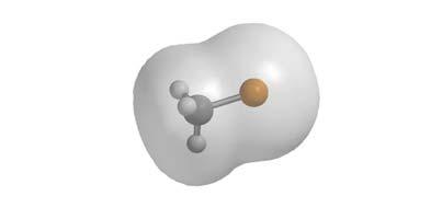 FY1006/TFY4215 Innføring i kvantefysikk Våren 2012 Kjemisk fysikk Løsningsforslag til Øving 2 S N 2-reaksjon. 2. a) Flate med konstant elektrontetthet for molekylet ClCH 3 : Dette gir ingen informasjon om hvor en nukleofil vil angripe.