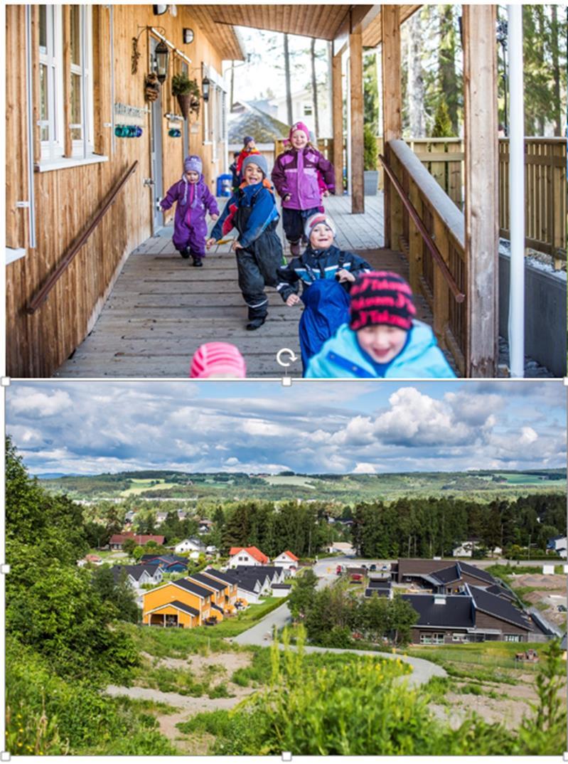 Lokalisering Geografisk plassering på tomt, i landskap og i forhold til eksisterende bygg, I ordinære boligområder og i nærområder hvor man kan møte andre mennesker, se og ta del i et hverdagsliv