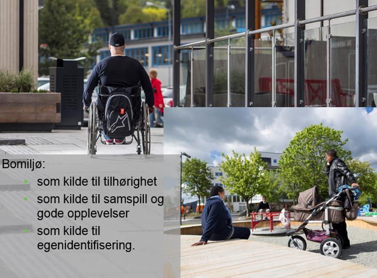 mulighet for fleksibilitet i boligene for endringer etter behov tilpasset