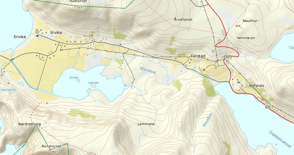 Dalsbøvassdraget Det har lenge vore kjent at det lever elvemusling i Dalsbøvassdraget (Willgohs 1954, Økland 1975), men ei grundigare undersøking av bestanden vart først gjort i 2010 (Larsen og Kålås