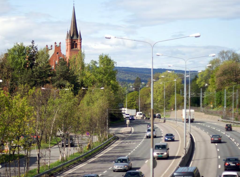 Bebyggelsen- skala og uttrykk Bebyggelsesrekkene settes ikke sammen av lange boliglameller, men av bånd