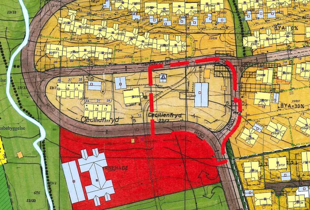 Gjeldende reguleringssituasjon Kommuneplan for Molde del 1: Arealbruksformålet er bolig.