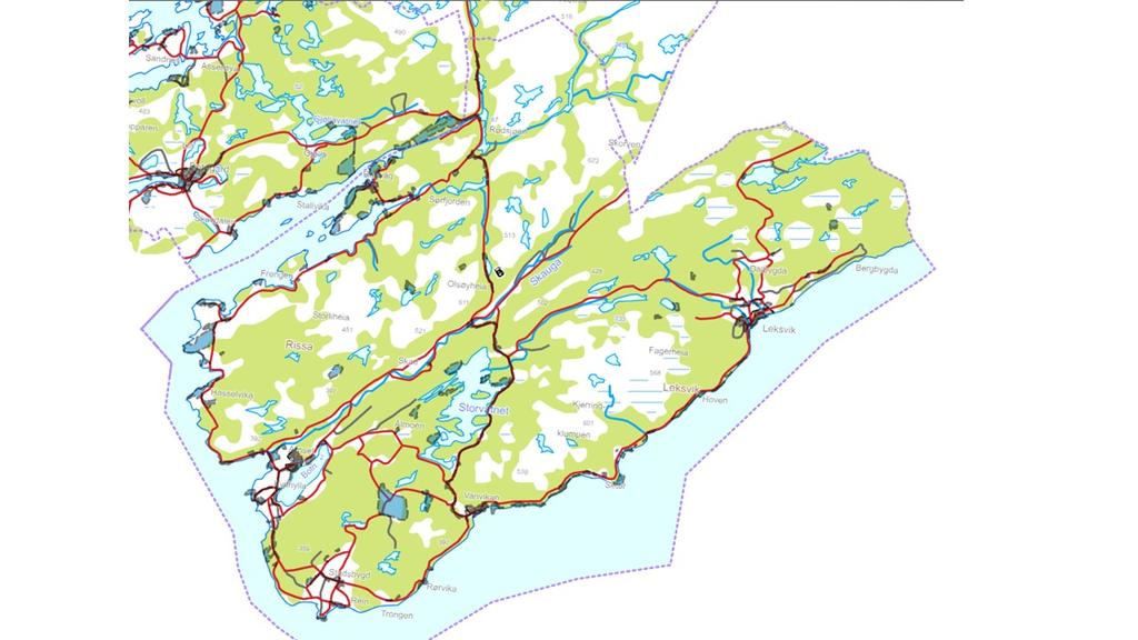 Tidligere politikk i Rissa kommune fram til 90-tallet og i Leksvik på 70-80-tallet: Kommunen kjøpte grunn, gjennomførte regulering, eller man inngikk avtaler med grunneier om salg eller annen avtale.