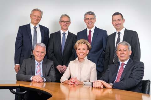 Organi delle società Consiglio d amministrazione e direzione della FRAISA Holding AG (da sinistra a destra) Thomas Nägelin Dr. Dirk Kammermeier Prof. Dr. Peter Ruf Ursula Maushart Dr.