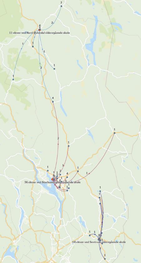 HEDMARK Vg1 Restaurant og matfag 61 elever Tilbudet ved