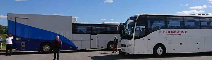 Kunngjøringer Leie buss? Hjelp til Russland har en kombibuss med 25 seter og et stort lasterom. Denne bussen egner seg godt til å transportere f.eks. sykler og kajakker.