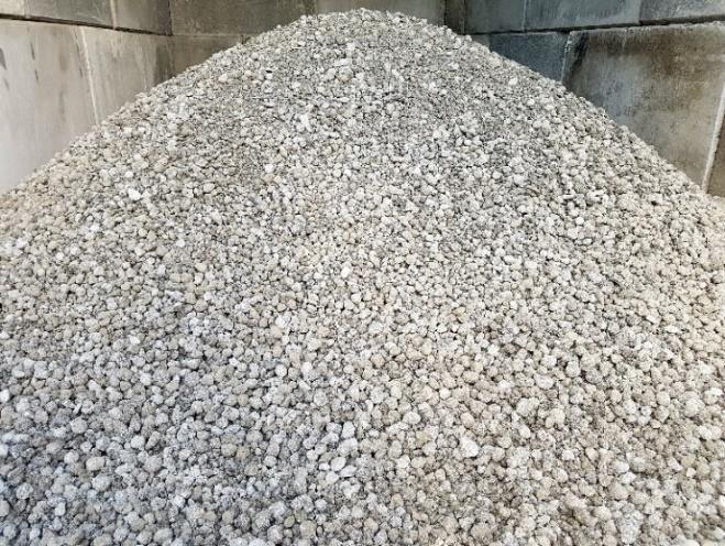 Gir 2,3 ton resirkulert tilslag