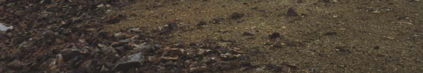 Bekkefaret passerer gjennom en del mindre tjern og myrområder før det løper inn i Jamtbekken. Avstanden fra gruveområdet og ned til Jamtbekkens munning ved Aursunden er ca. 7 km.