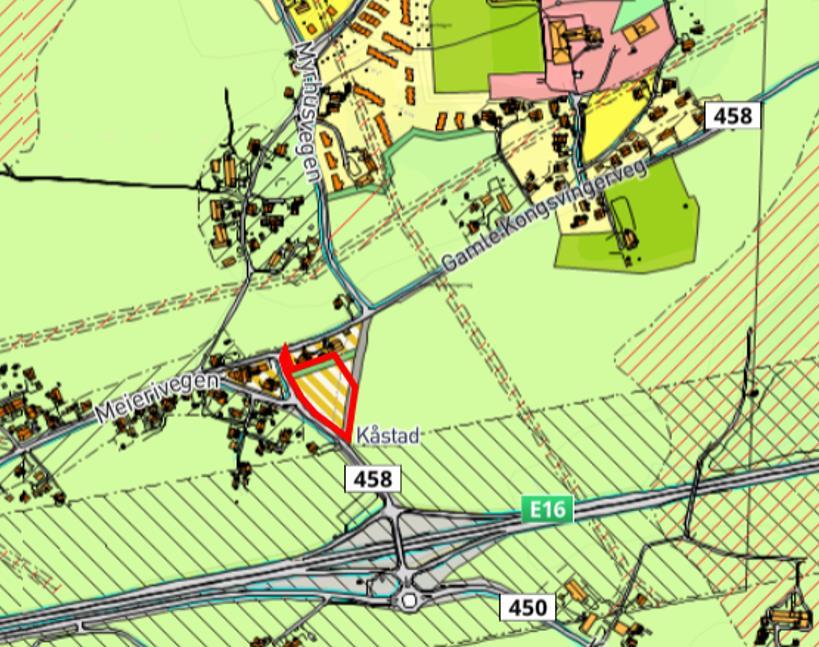 Forholdet til kommuneplanens arealdel: Området er omtalt som BA3 i kommunedelplan for Borgen, området er avsatt til kombinert bebyggelse og anleggsformål.