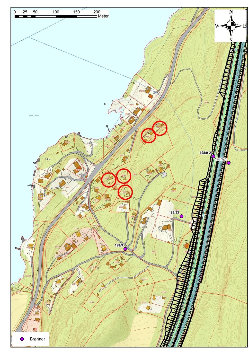 Side 10 av 83 Figur 4: Brønn 198/9-3 og fordelingspunkt