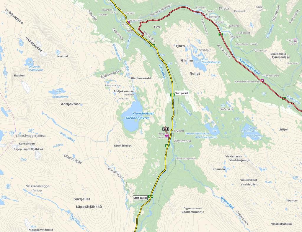 1. Innledning Etter henvendelse fra ressursavdelingen v/roar Andersen ble det avtalt å gjennomføre en trafikksikkerhetsrevisjon på nivå 2, reguleringsplan, av vegprosjektet E6 Sørelva Viskis i