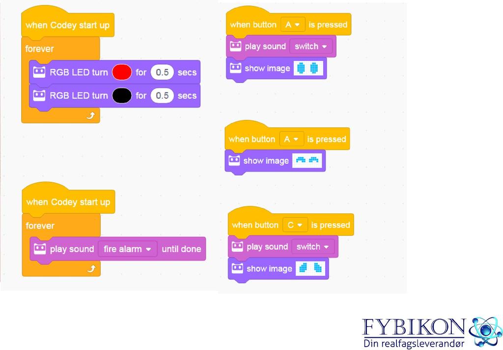 programming software Scratch 3.0 med noen oppgraderte egenskaper.