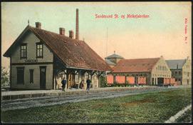 Rollag Jernb. Station.