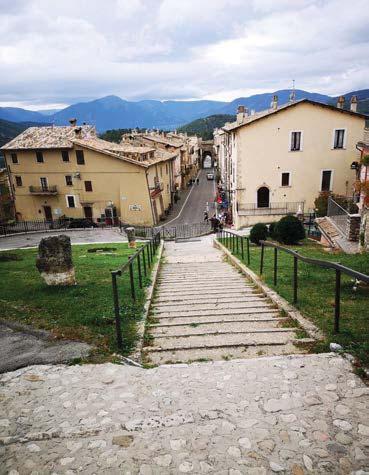 Località toccate Villa Pulcini frazione di Leonessa 3 famiglie in tutto.