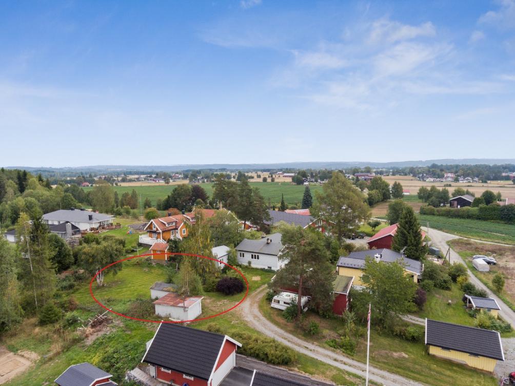 Velkommen til Tyttebærkroken i Eidsvoll Tomt ved Tyttebærkroken - landlig beliggenhet.