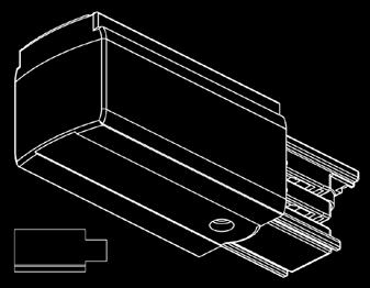 GLOBAL TRAC PRO - DELER Global Trac Pro End Feed (R) - Right Art. nr.